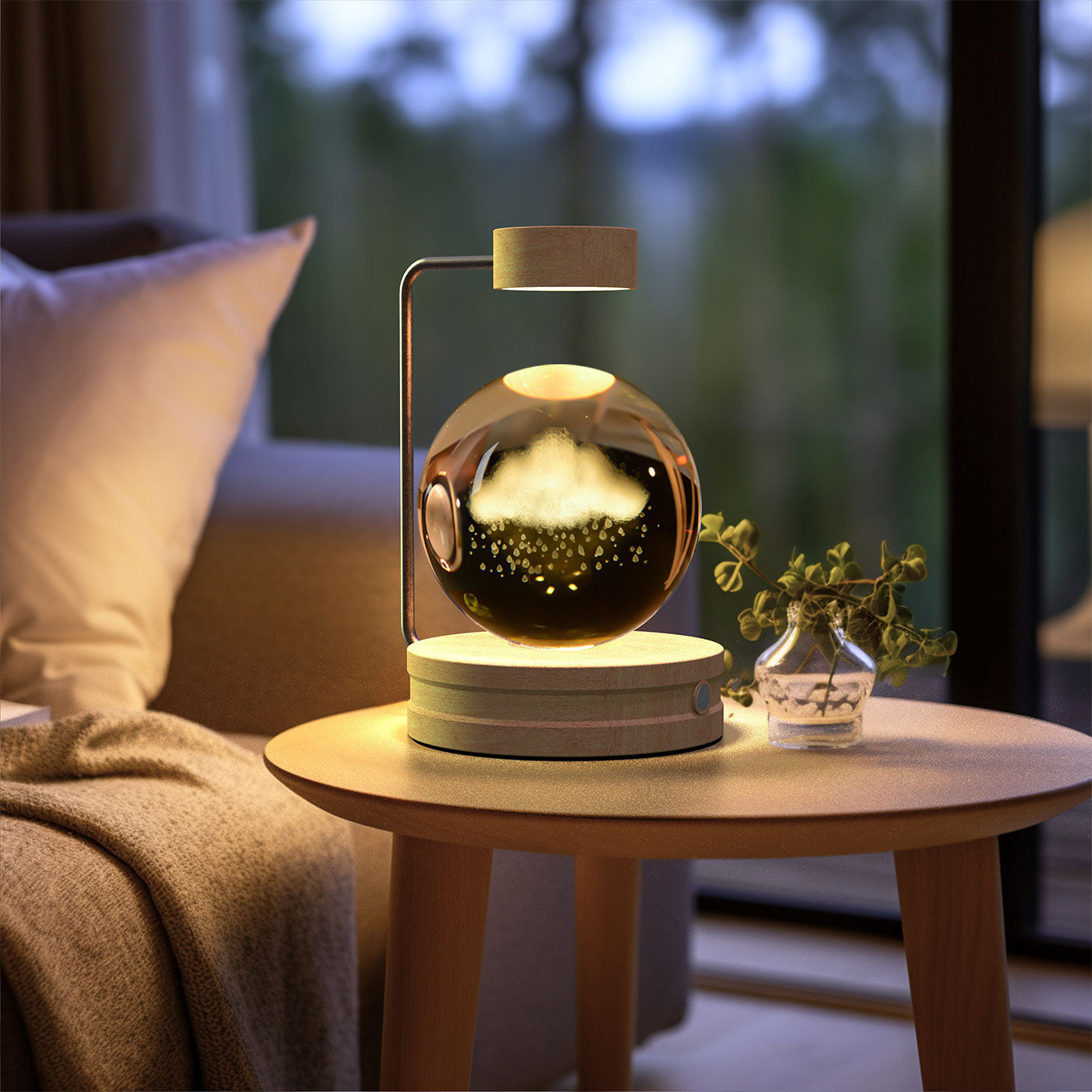 Crystal Ball Night Lamp