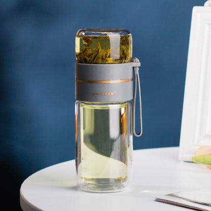 Glass Tea Cup with Tea Infuser