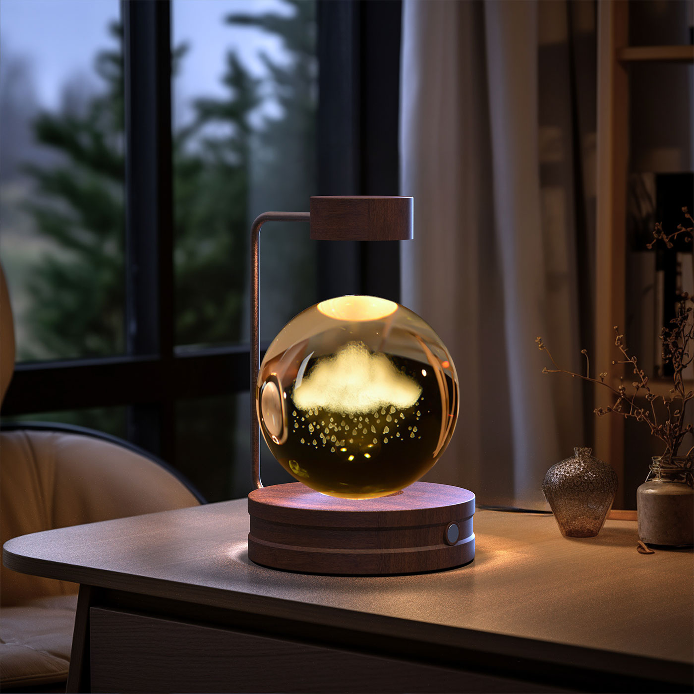 Crystal Ball Night Lamp