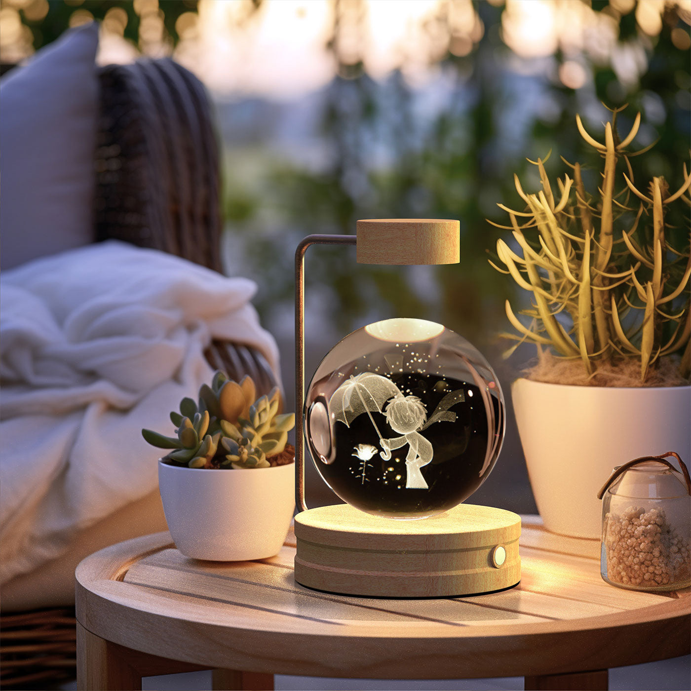 Crystal Ball Night Lamp