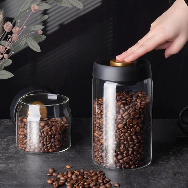 Coffee vacuum container