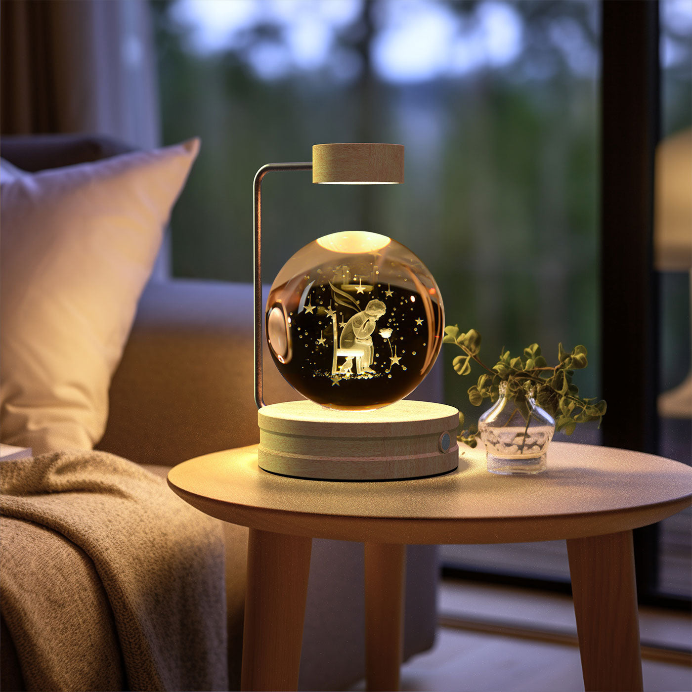 Crystal Ball Night Lamp