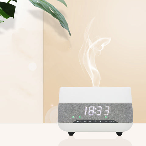 Aromatherapy humidifier clock