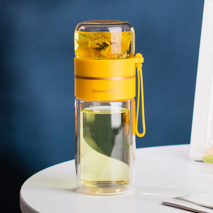 Glass Tea Cup with Tea Infuser