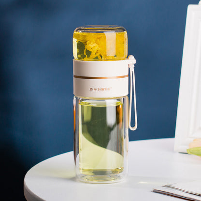 Glass Tea Cup with Tea Infuser