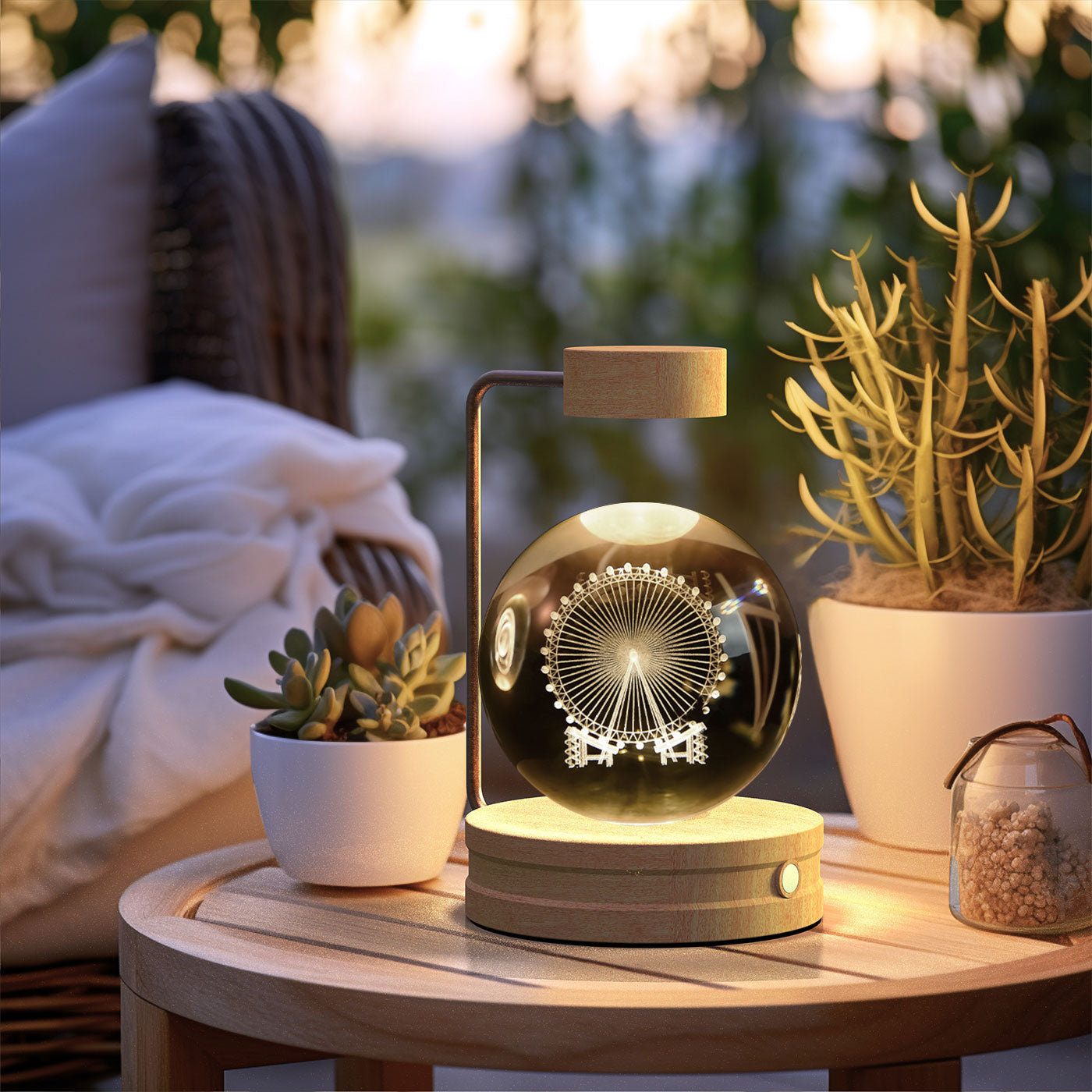 Crystal Ball Night Lamp