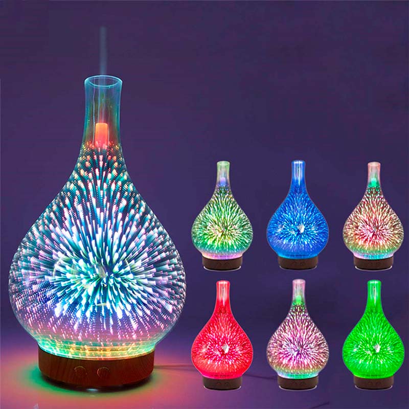 Aroma diffuser colorful lamp