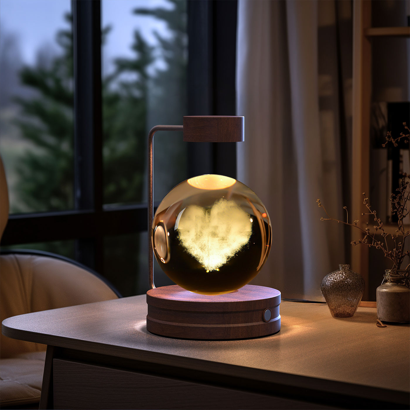 Crystal Ball Night Lamp