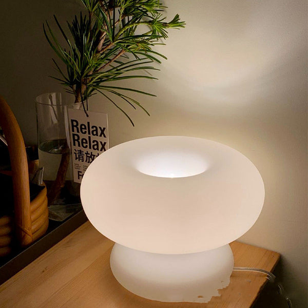 Modern stylish mushroom lamp