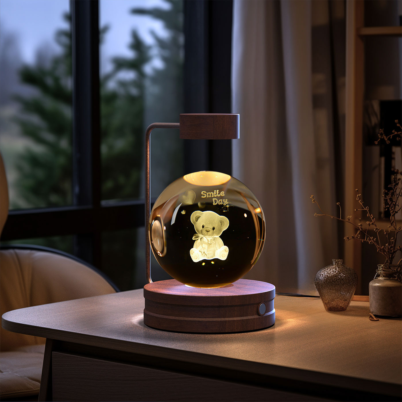 Crystal Ball Night Lamp