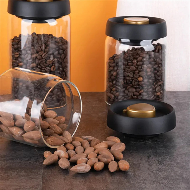 Coffee vacuum container