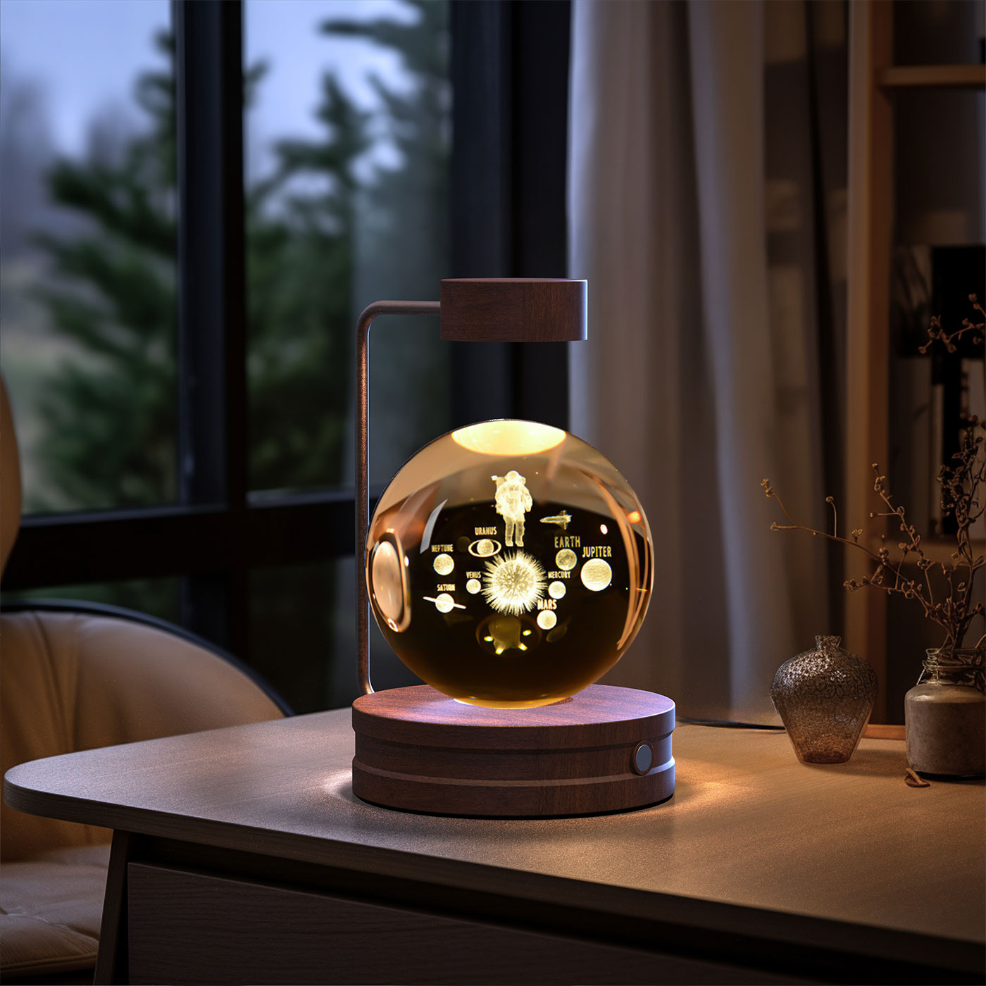 Crystal Ball Night Lamp