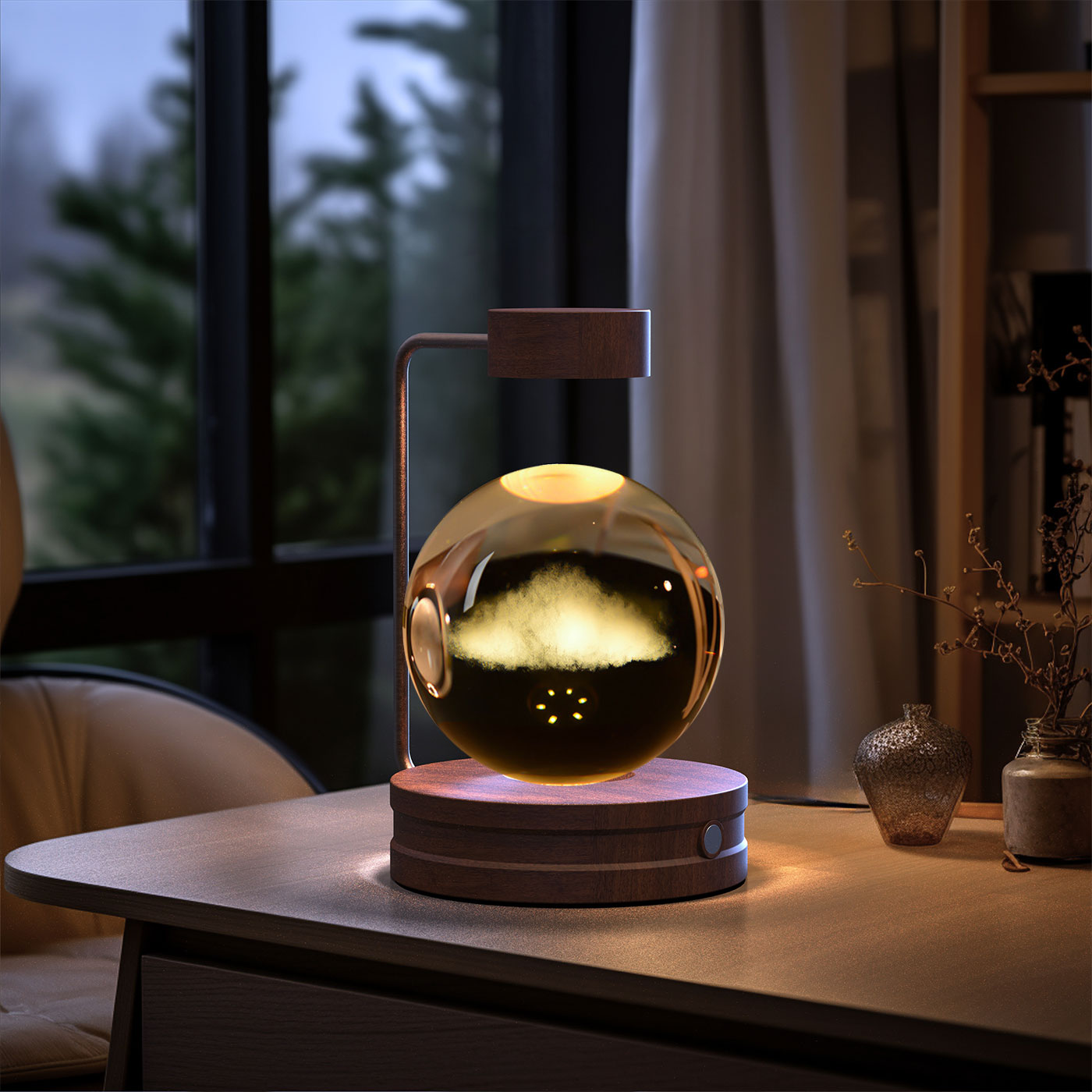 Crystal Ball Night Lamp