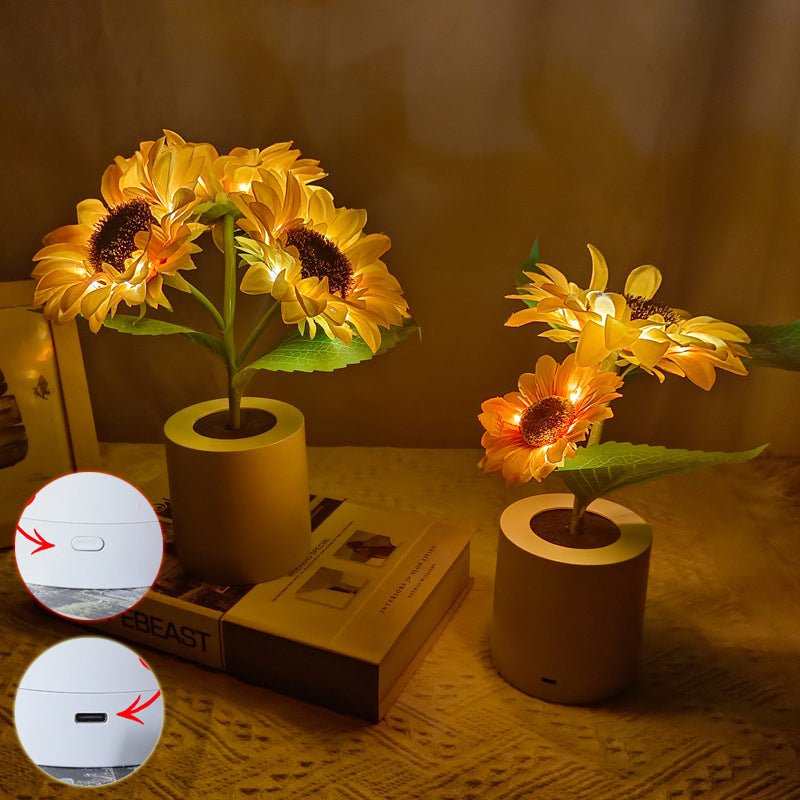 Artificial Flower Lamp Design - Iandy