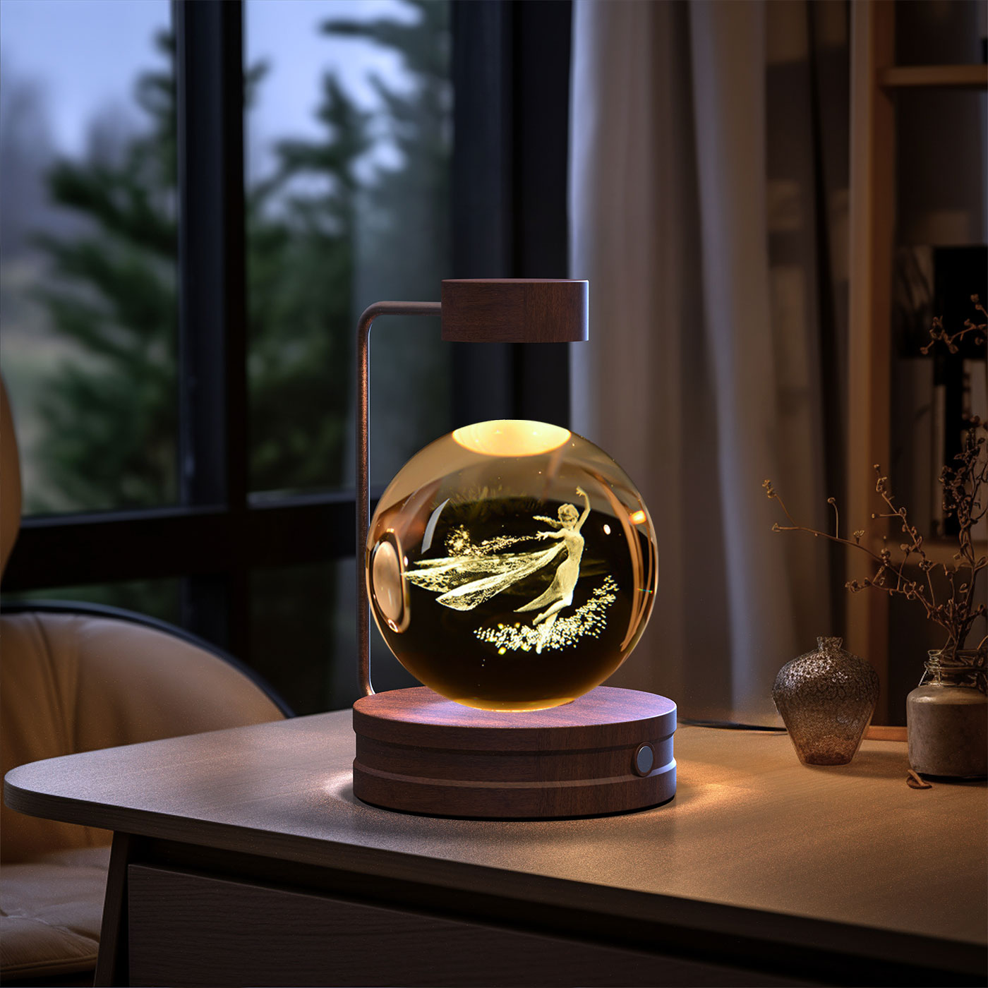 Crystal Ball Night Lamp