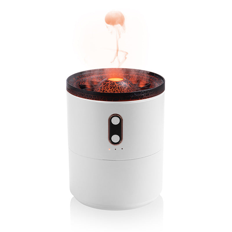 Volcanic flame aroma diffuser
