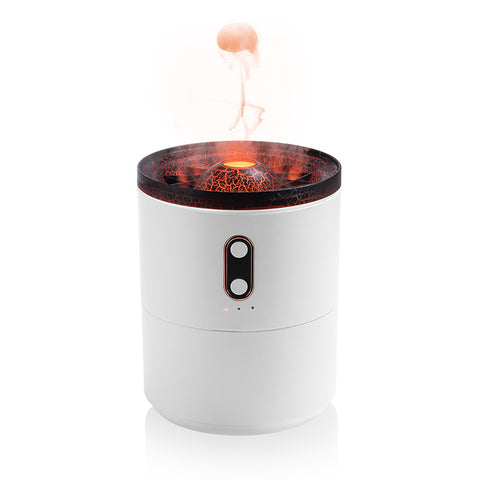 Volcanic flame aroma diffuser