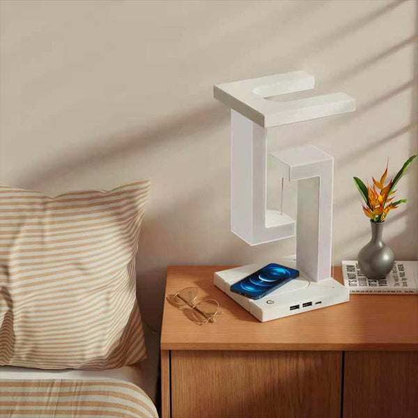 Balance wireless charging table lamp