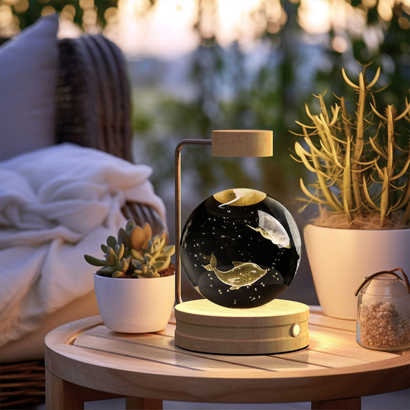 Crystal Ball Night Lamp