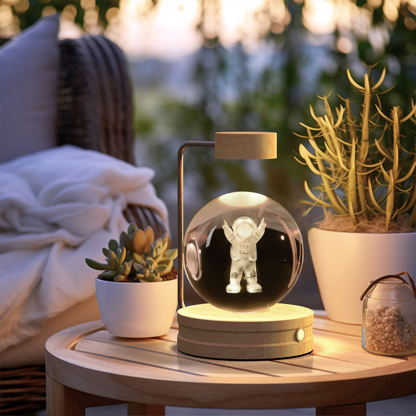 Crystal Ball Night Lamp