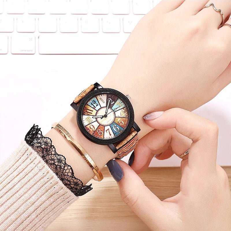 Casual Vintage Leather Quartz Watch - Iandy