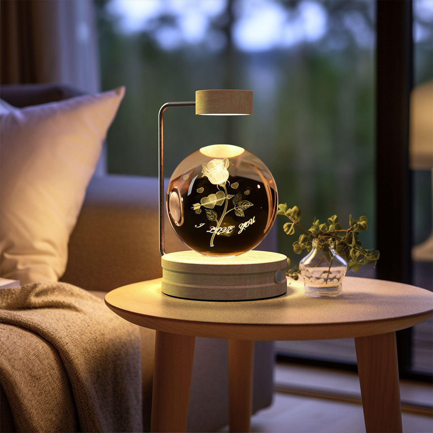 Crystal Ball Night Lamp