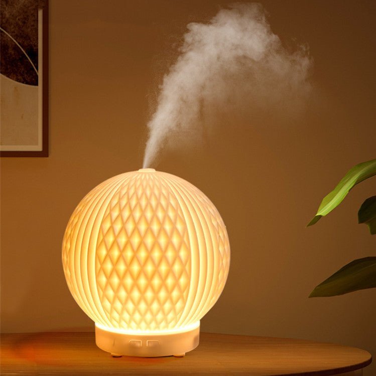 Creative Round Humidifier and Aromatherapy Device - Iandy