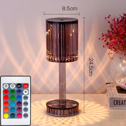 Dimmable Crystal Bedside Lamp - Iandy