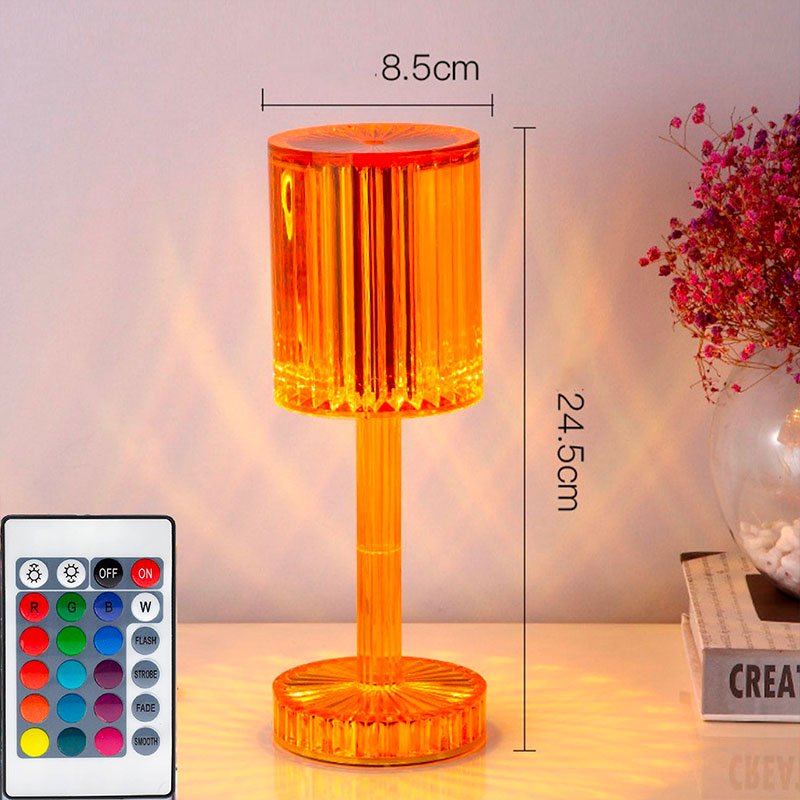 Dimmable Crystal Bedside Lamp - Iandy