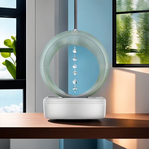 Anti-gravity Air Humidifier, white, front