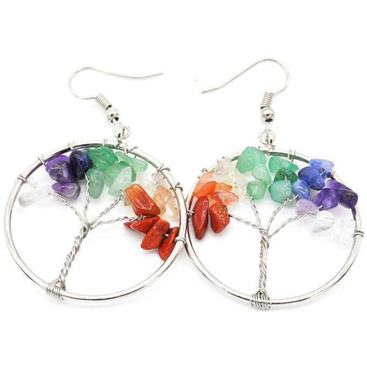 Kabala Life Tree Earrings - Iandy