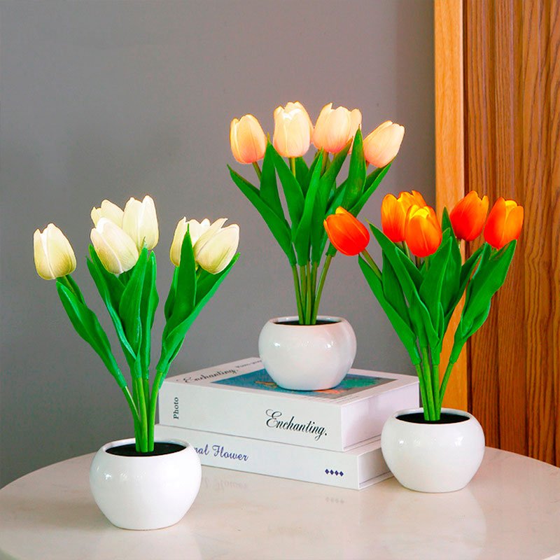 LED Tulip Table Lamp - Iandy