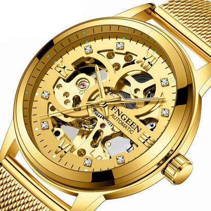 Luxury Luminous Waterproof Mechanical Watch - Iandy