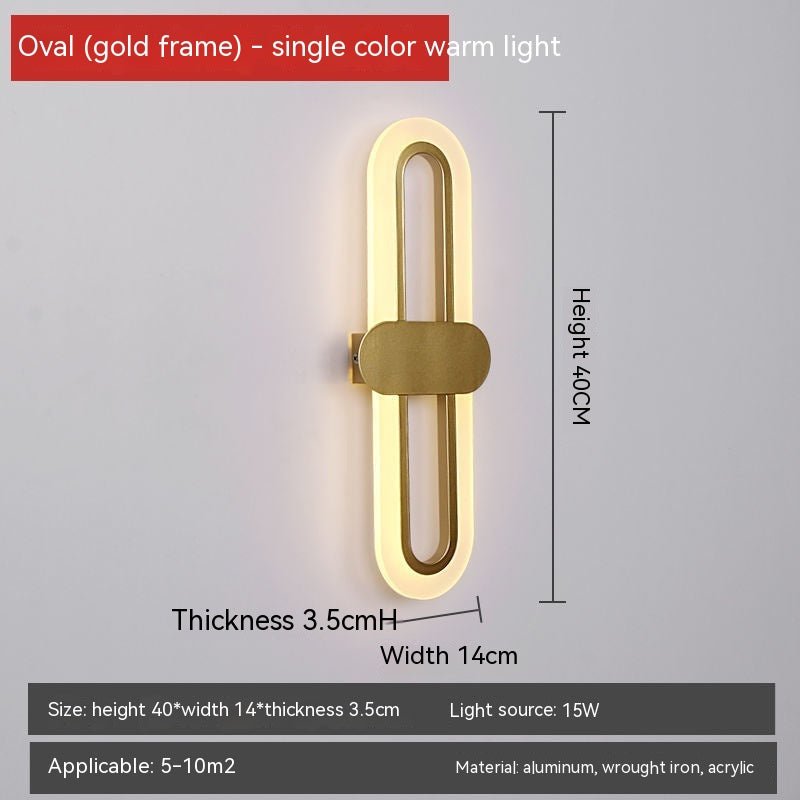 Oval LED Wall Lamp - Iandy