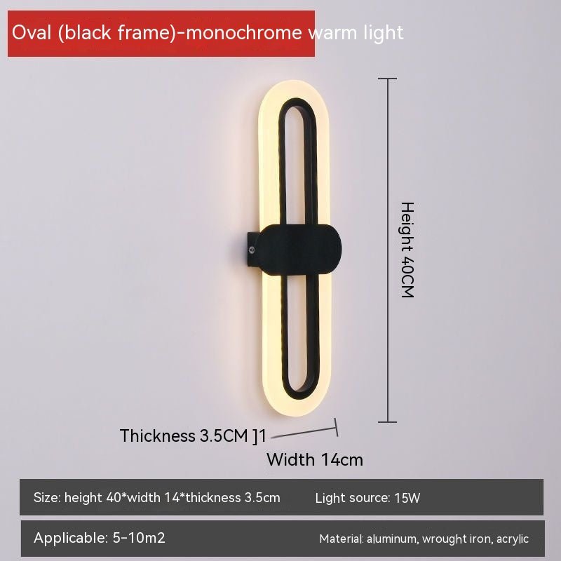 Oval LED Wall Lamp - Iandy