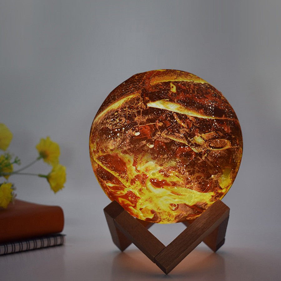 Painted Flame LED 3D Night Light - Iandy