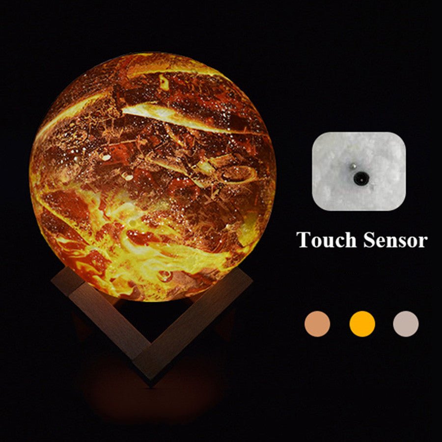 Painted Flame LED 3D Night Light - Iandy