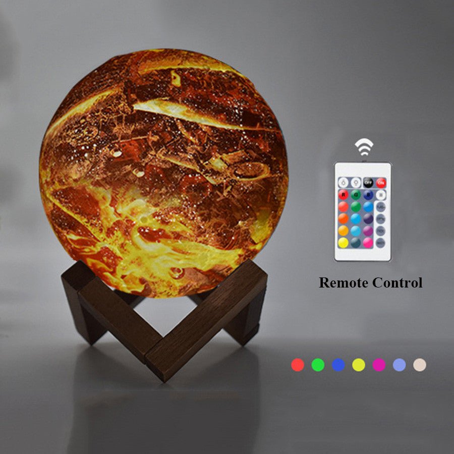 Painted Flame LED 3D Night Light - Iandy