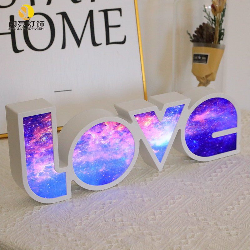 Rainbow Love LED Lamp - Iandy