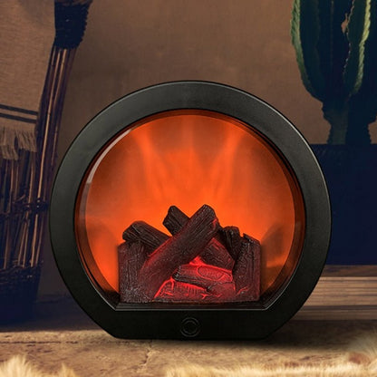 Realistic Flame Effect Fireplace Lantern Decor - Iandy