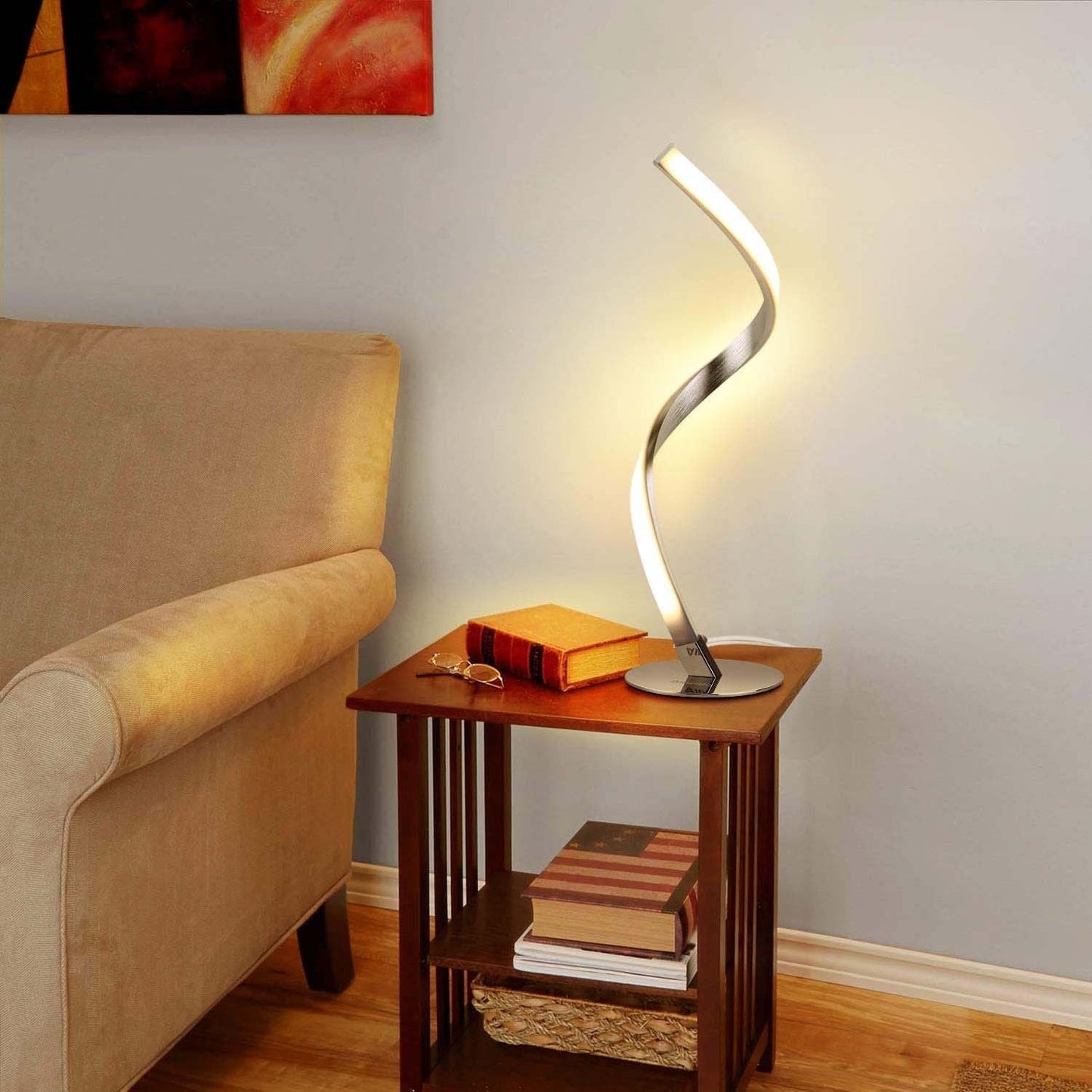 Sculptural Snake - Shaped USB Touch Table Lamp - Iandy