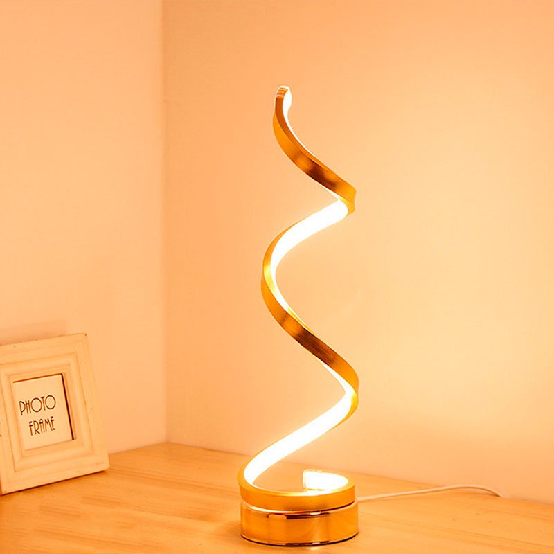 Stylish Spiral Table Lamp - Iandy