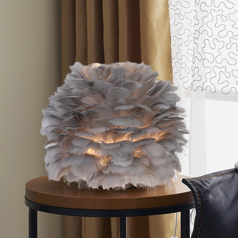 Swan Fur Desk Lamp - Iandy