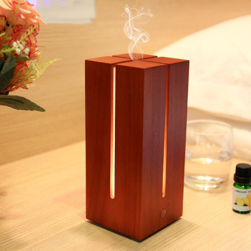 Wooden Block Aromatherapy Humidifier - Iandy