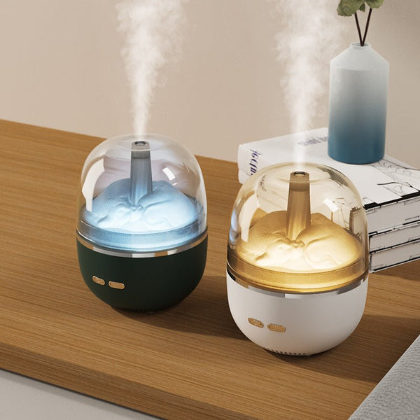 Air Humidifier, green, white, front