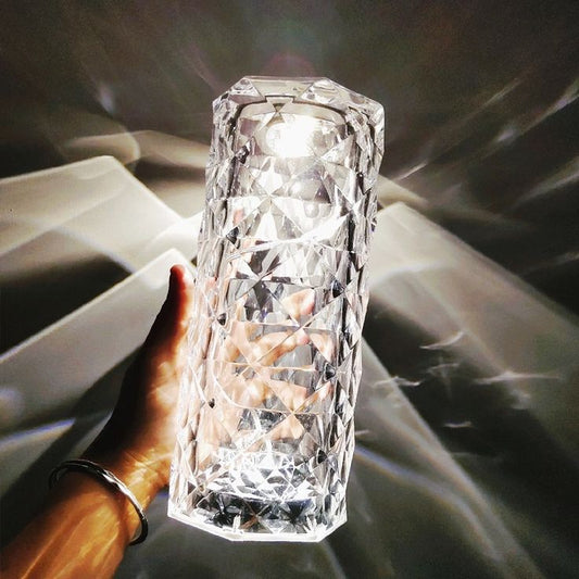 Crystal diamond table lamp - Iandy