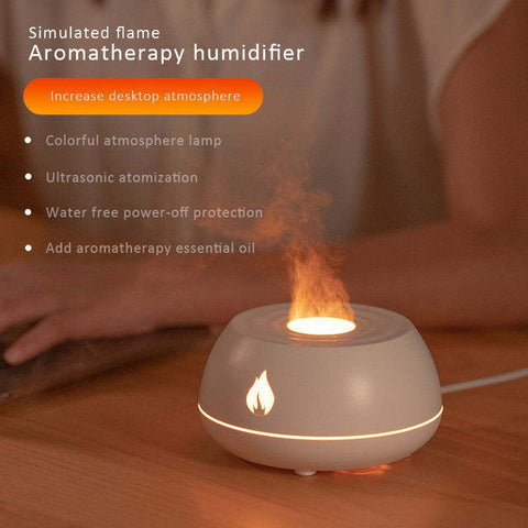 Flame humidifier oil diffuser - Iandy