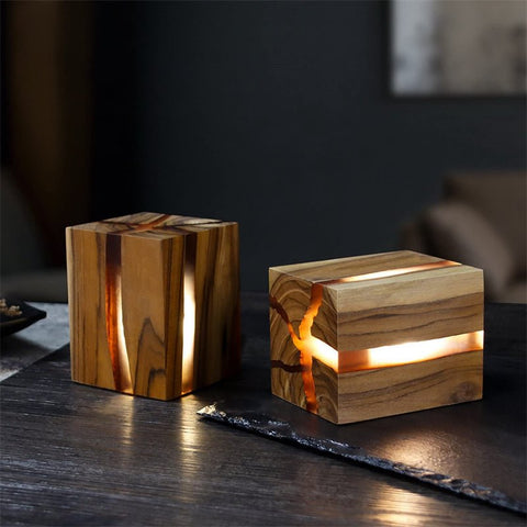 Wood Table Lamp - Iandy