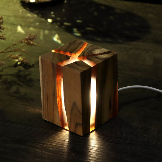 Wood Table Lamp - Iandy